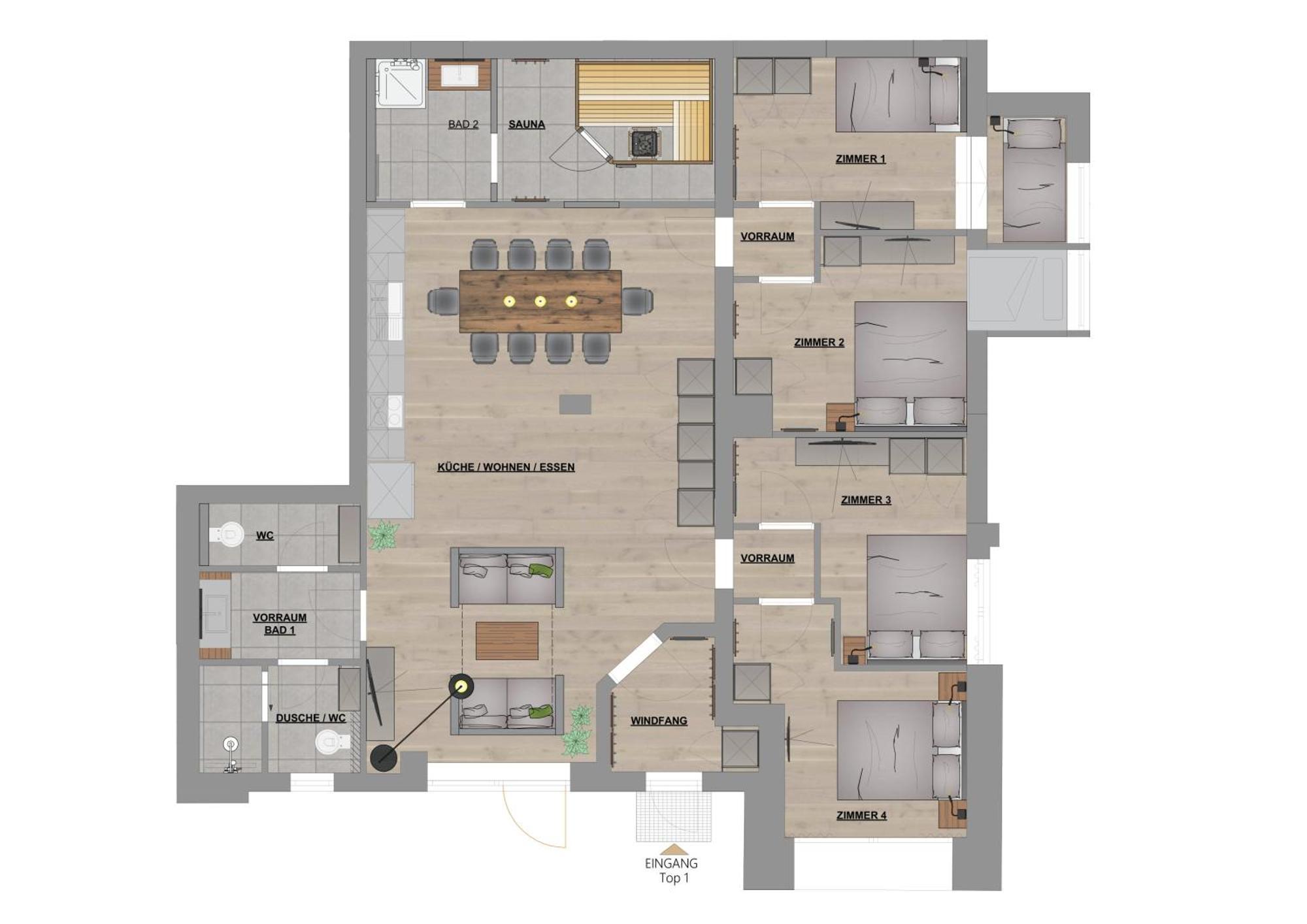 Apartment Kuckuck - Hinterthal